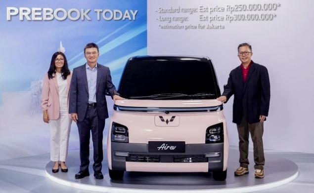 Harga Wuling Air EV diumumkan kisarannya pada 11-7-2022