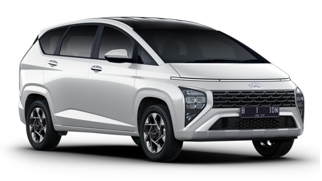 Creamy White Pearl + Black Roof