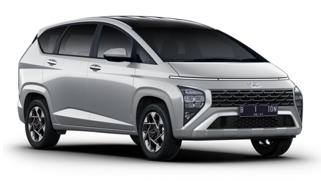 Magnetic Silver Metallic + Black Roof - Pilihan Warna Hyundai Stargazer