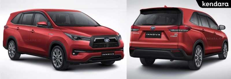 Toyota Hadirkan Mobil Baru di GIIAS 2022 - Innova Hybrid - Render by kendara-id