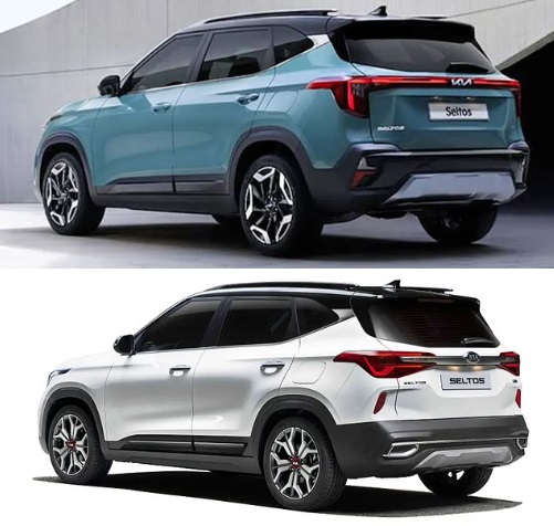 Baru vs Lama Seltos - Belakang