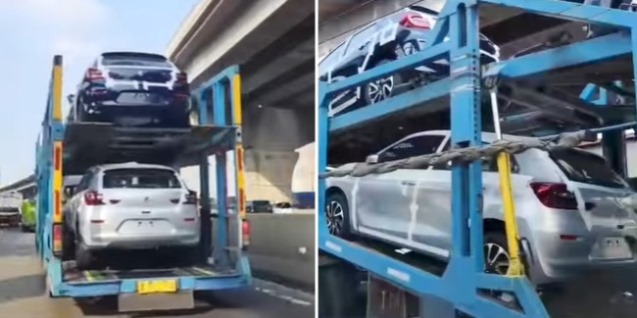 Suzuki Baleno Hatchback Facelift 2022 tertangkap kamera