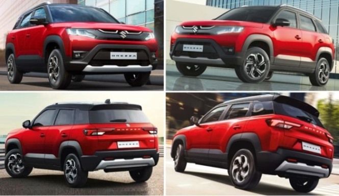 Suzuki Brezza 2022 - Tampak Depan Belakang