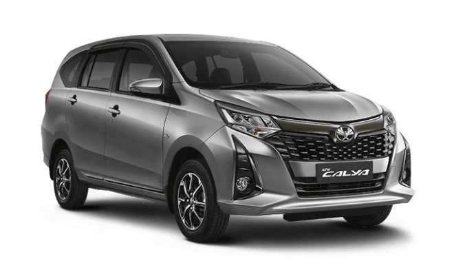 Toyota Calya 2022 Facelift - Silver Metallic