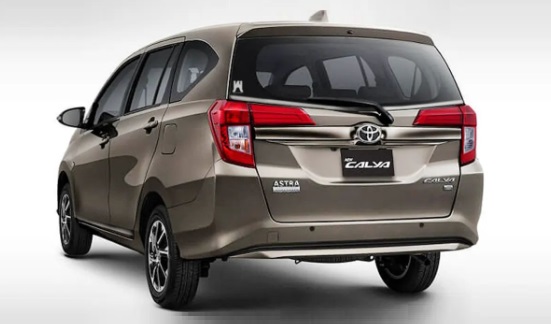 Toyota Calya Facelift 2022 - Tampak Belakang
