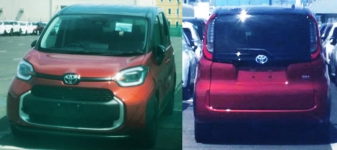 Toyota Sienta Generasi Baru - Tampak Depan dan Belakang
