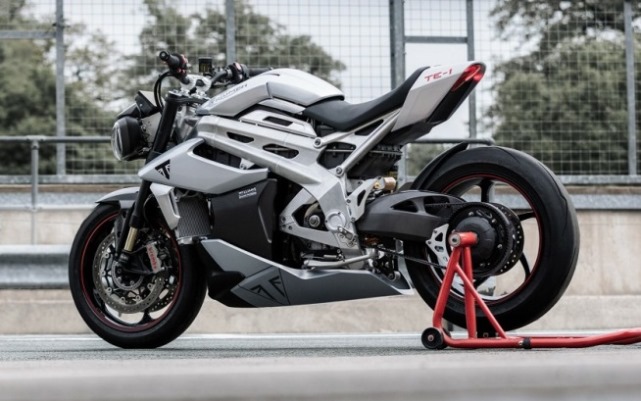 Triumph TE-1 All Electric - Side