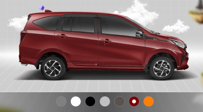 Warna Sigra 2022 - Warna Baru