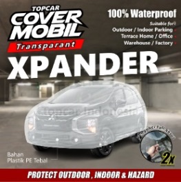 Cover Plastik Transparan untuk Xpander Cross