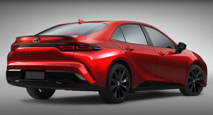 Crown 2023 Inspired Next-gen Camry - Rear Look