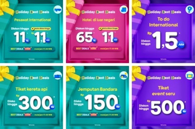 Daftar Promo Anniversary ke-11 Tiket-com - 8-15 Agustus 2022