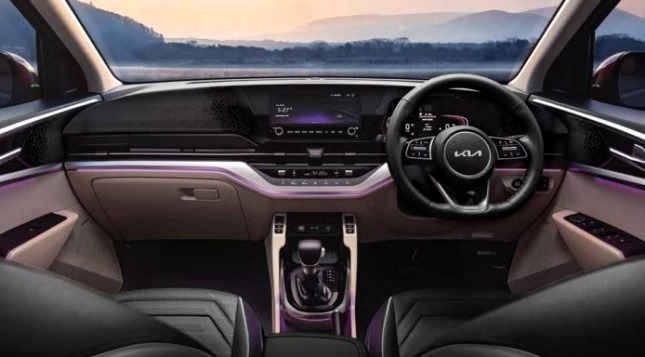 Dashboard Kia Carens 2022