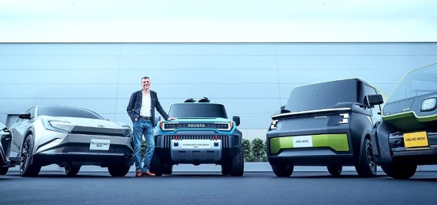 Visualisasi Lineup EV Toyota di masa depan