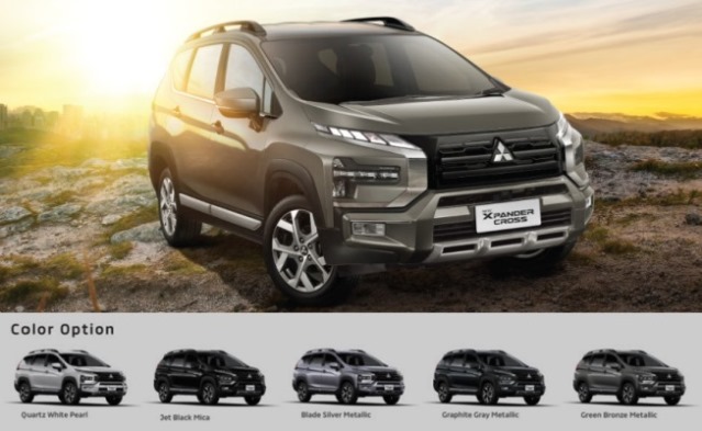Warna Baru New Xpander Cross 2022 - Green Bronze