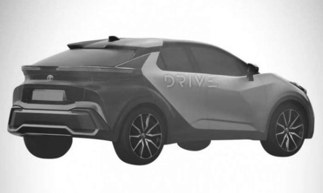 Compact SUV Listrik Toyota - Tampak Belakang