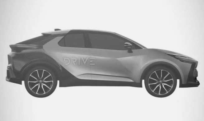 Compact SUV Listrik Toyota - Tampak Samping