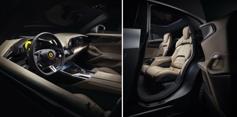 Interior Ferrari Purosangue