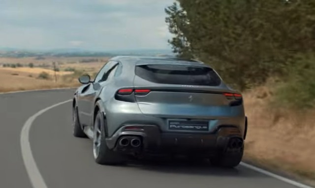 Super SUV Ferrari - Rear Look