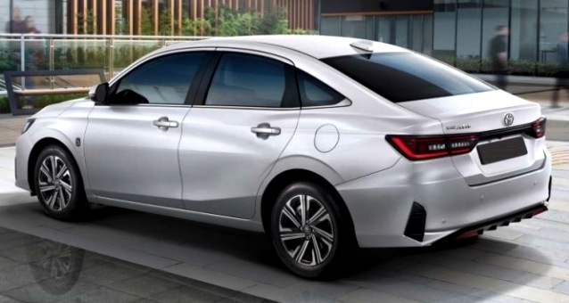 All New Vios Generasi Baru 2022 - Rear