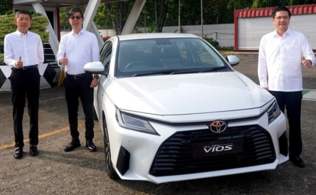 Petinggi TAM saat Peluncuran Vios 2022