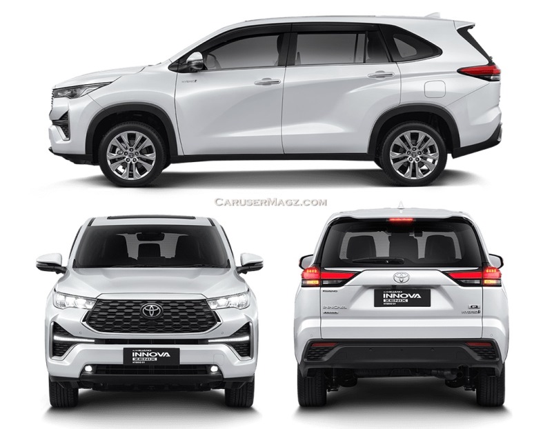 Eksterior Kijang Innova Zenix - Depan-Belakang-Samping