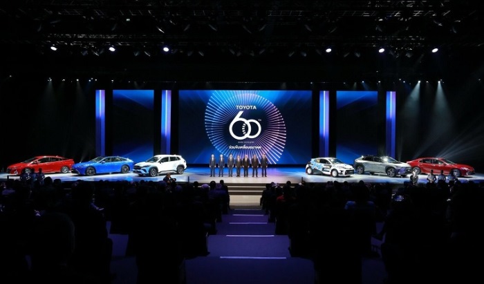 HUT-60 Toyota Thailand dirayakan