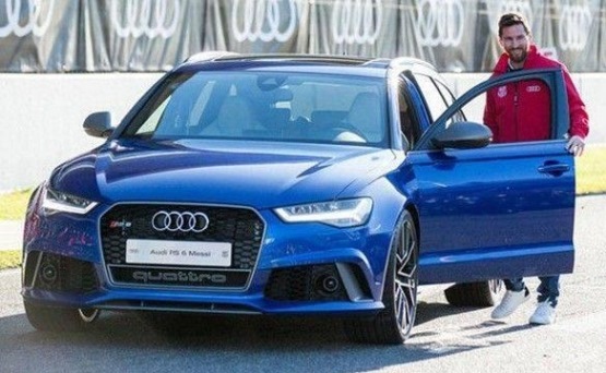 Messi Audi Cars