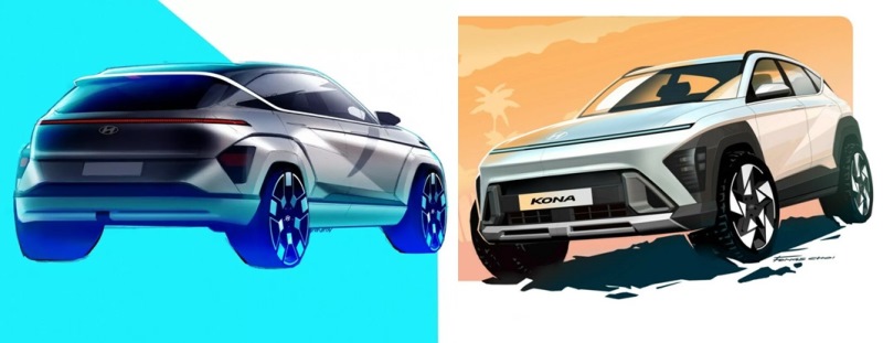 Sketsa Desain Compact SUV