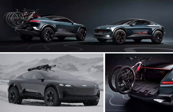 Eksterior Audi Activesphere Concept