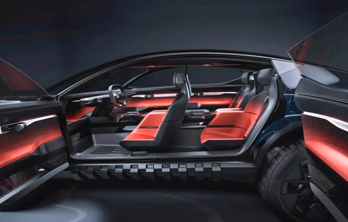 Interior Audi Activesphere Concept