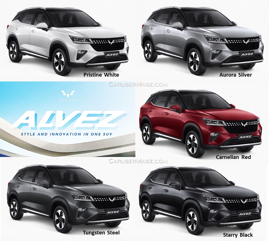 5 Pilihan Warna Wuling Alvez