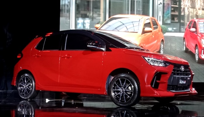 All New Agya 2023 saat peluncuran