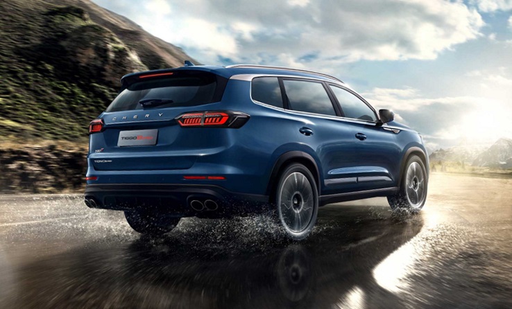 Chery Tiggo 8 Pro - Tampak Belakang