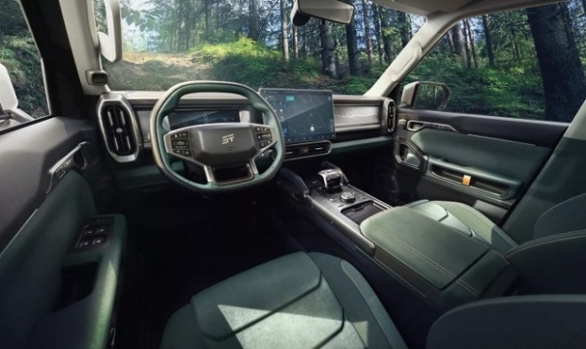 Interior Traveler Jetour - SUV EV dari group Chery