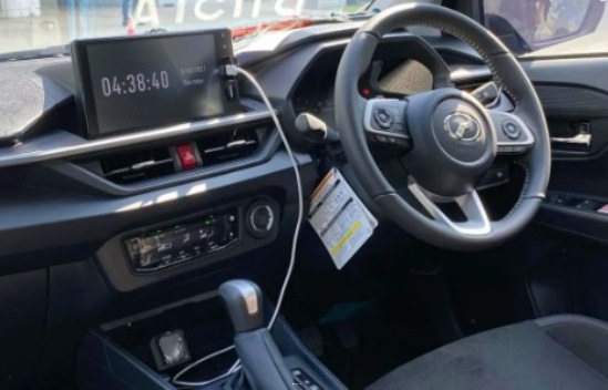 Kokpit Agya Next-gen versi Malaysia