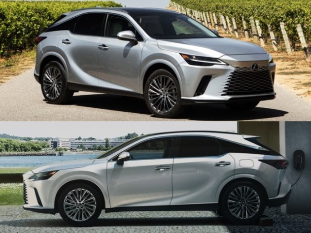 Lexus RX 2023 generasi baru - tampak samping
