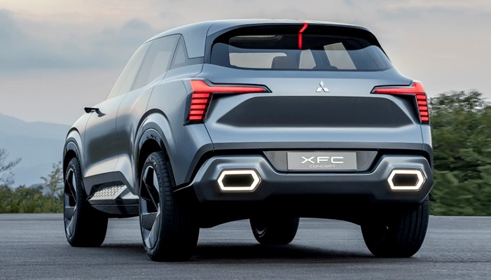 Mitsubishi XFC Concept tampat Belakang