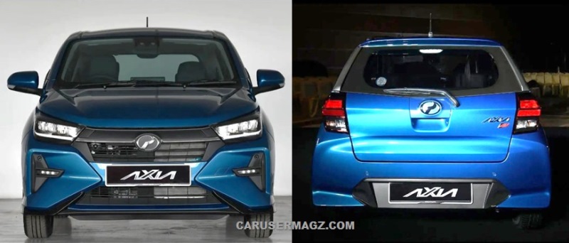 Perodua Axia - Agya 2023 versi Malaysia
