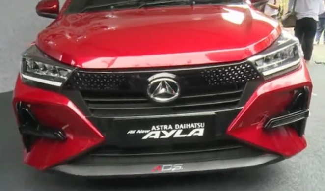 Wajah Baru Ayla 2023 sama persis dengan Perodua Axia