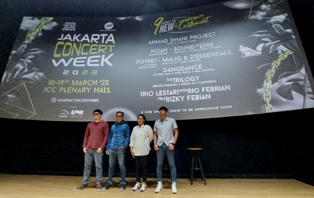 Artis yang hadir di GJAW 2023