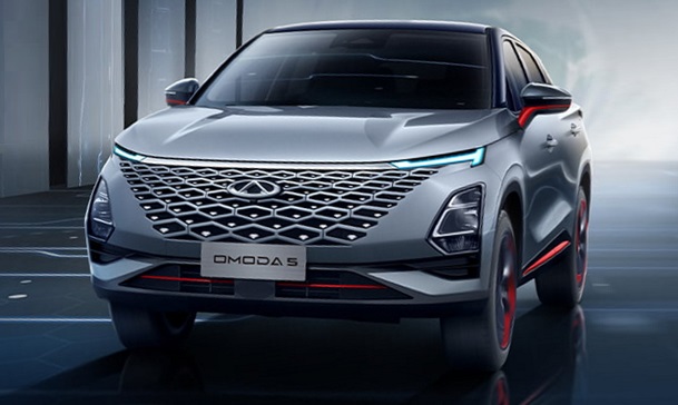 Wajah Chery Omoda 5 yang Futuristis