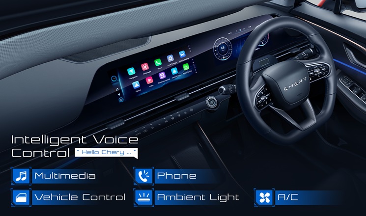 Fitur-fitur canggih Chery Omoda 5