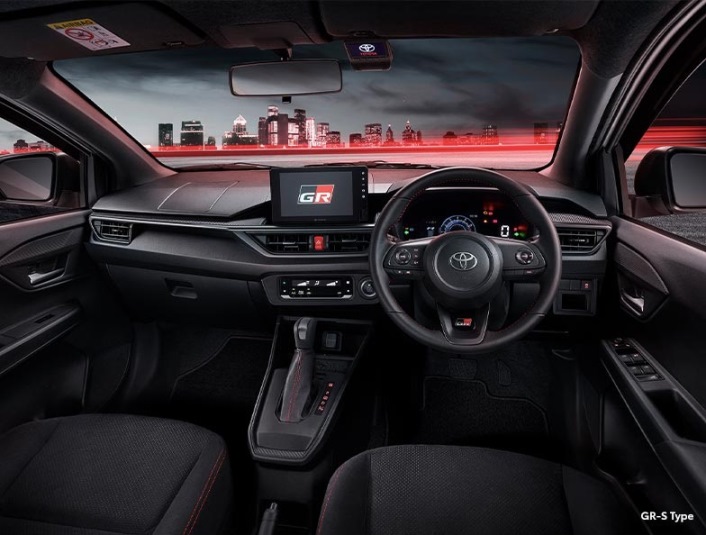 Interior Agya Tipe GR Sport