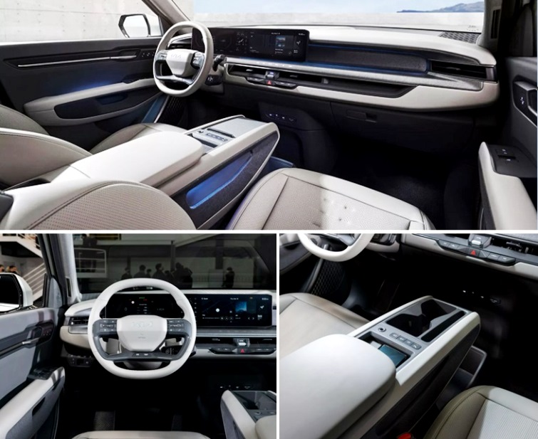 Interior KIA EV9 tipe Standar