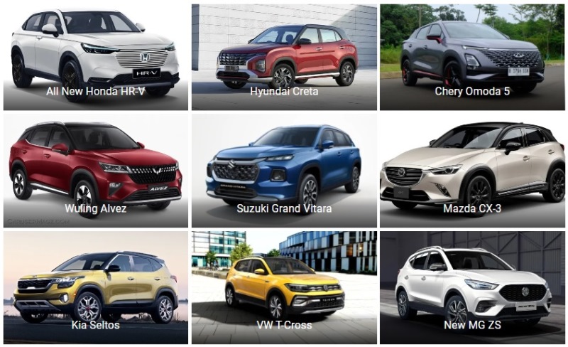 Perbandingan Compact SUV Segmen-B di Indonesia