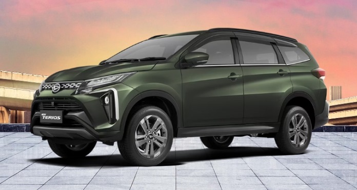 Daihatsu Terios 2023 Facelift dengan Warna Baru