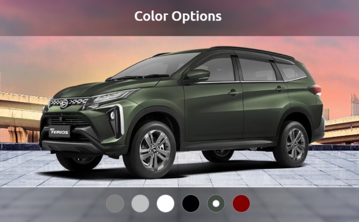 Warna Baru Daihatsu Terios 2023