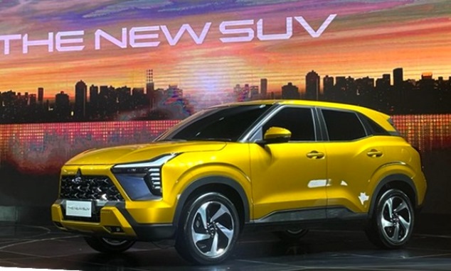 The New SUV Mitsubishi - tampak samping