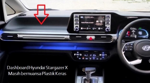 Dashboard Hyundai Stargazer X