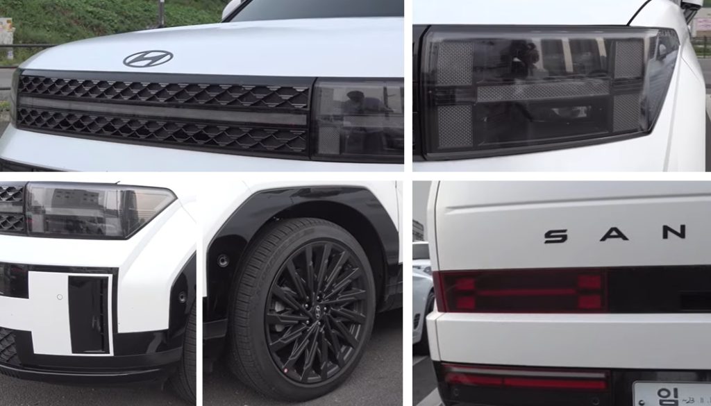 Detail Eksterior Santa Fe 2024